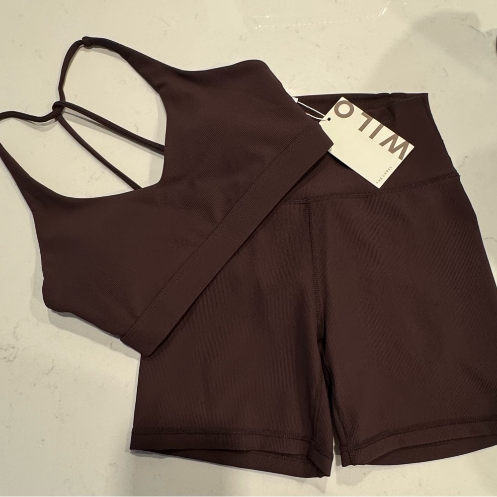 Willo Women's Athletic Shorts - Brown